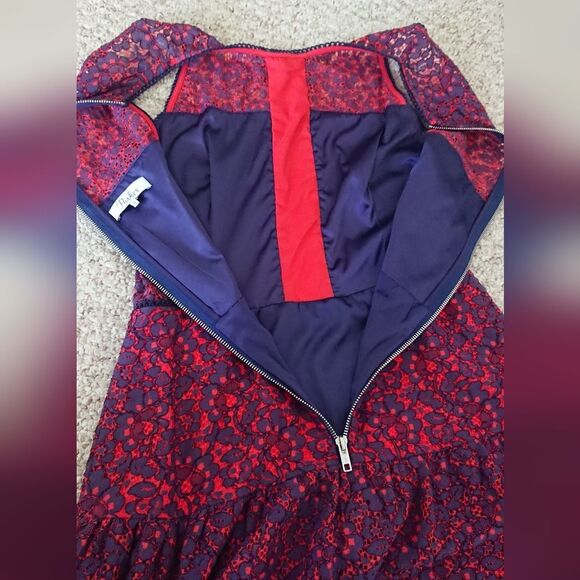 Parker NERISSA COMBO DRESS size M - Picture 5 of 16